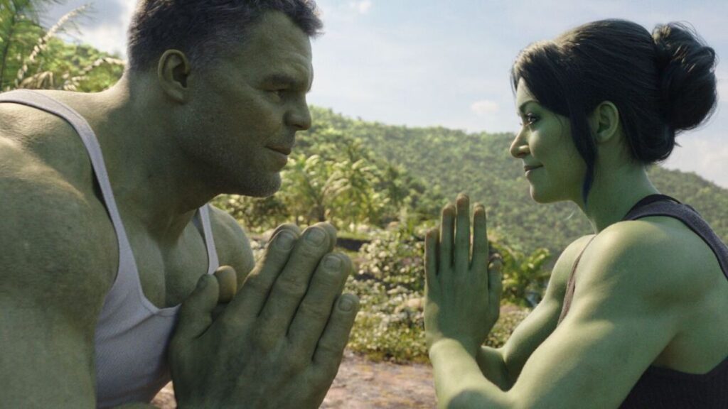 Entrenamiento de Yoga con She-Hulk